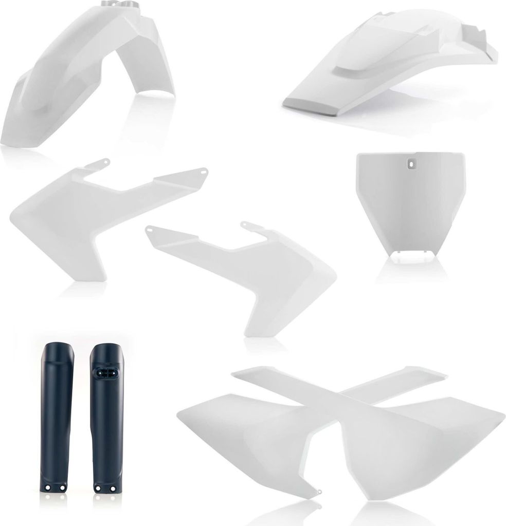 ACERBIS Verkleidungskit 9 Teile 2017 Modell Weiß für HUSQVARNA