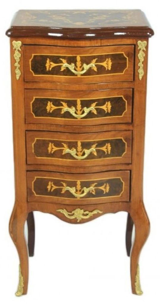 Commode Casa Padrino style baroque, en bois massif de Image du produit 