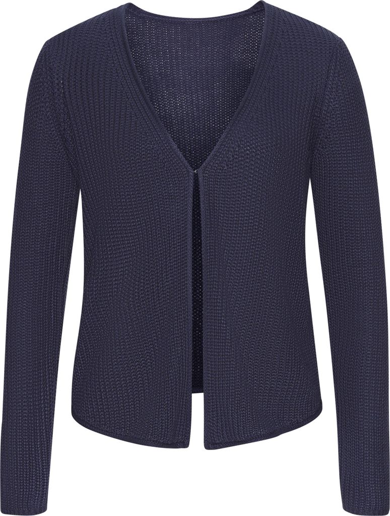 VIVANCE Strickjacke marine Größe 44/46