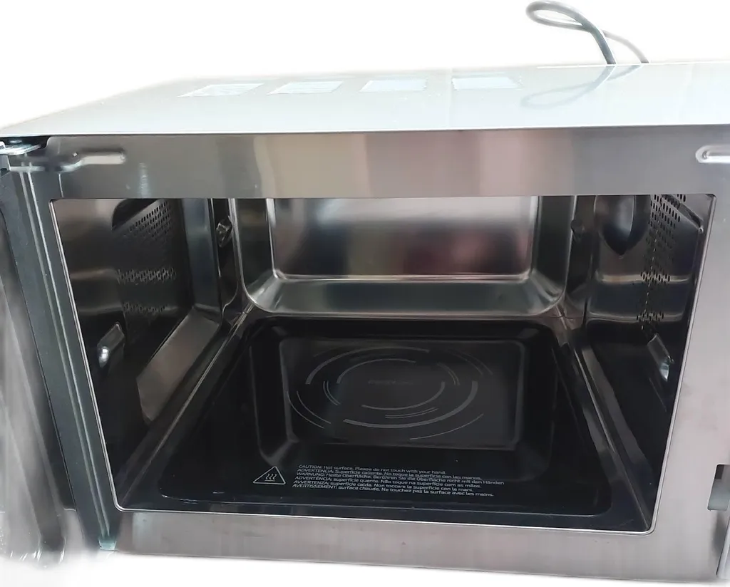 Petit Micro-ondes de 20L Cecotec GrandHeat 2000 Gris avec Base Plate - 12