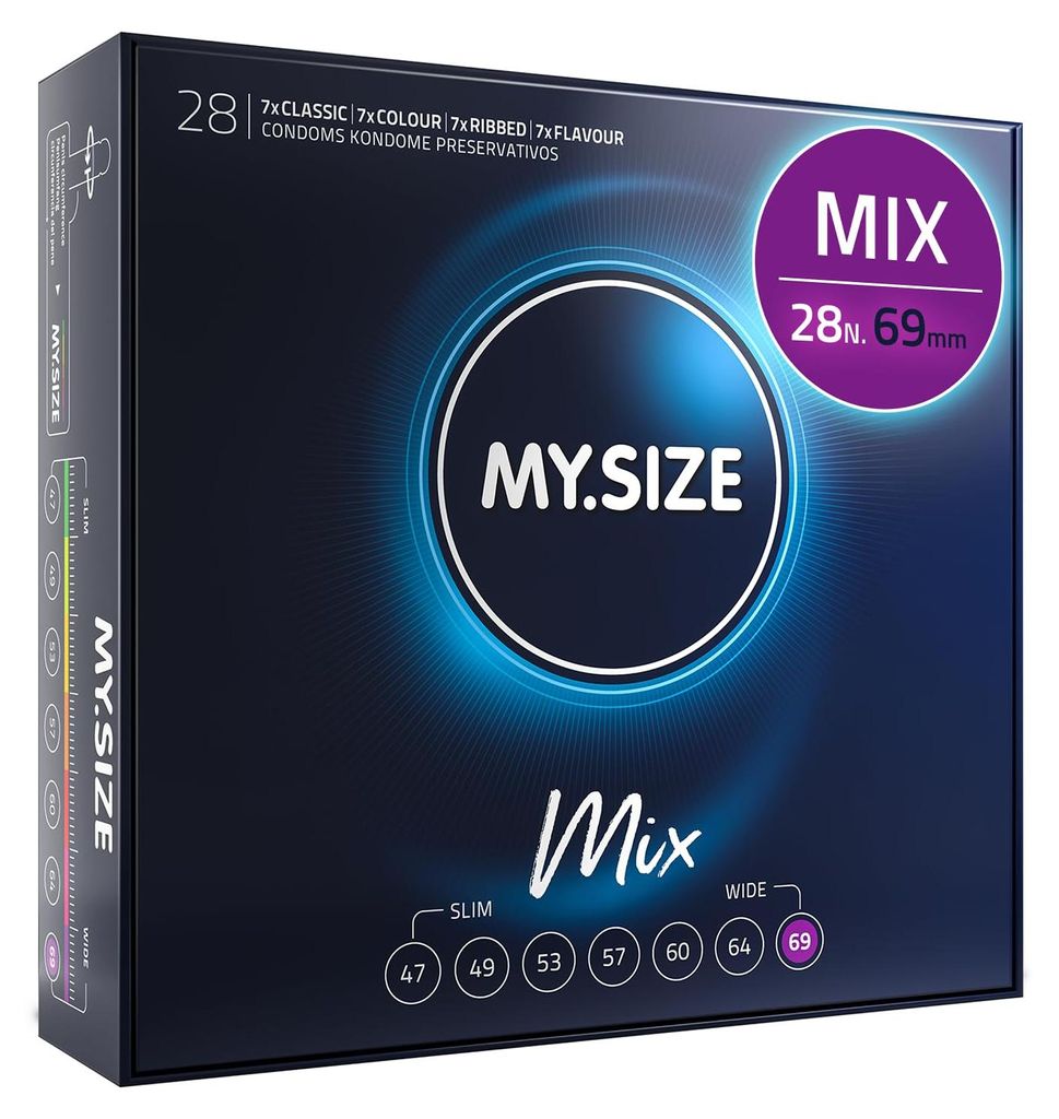 My.Size Mix Preservativi misura 7, 69 mm, confezione Immagine del prodotto 
