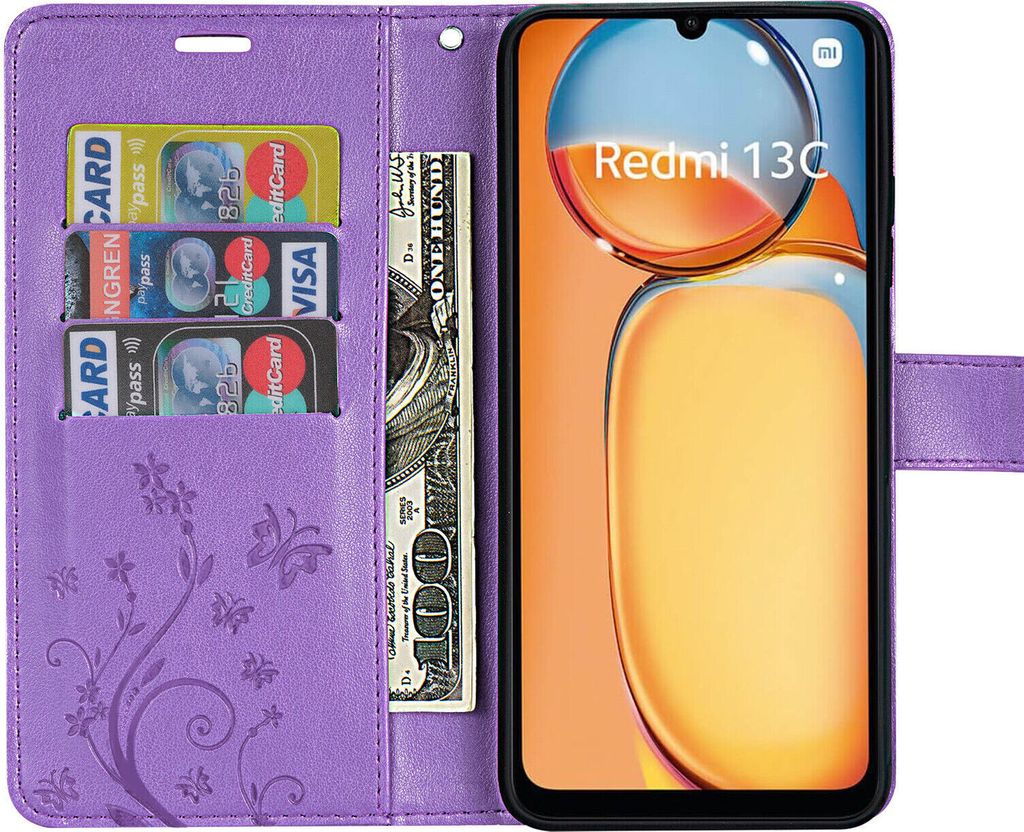 Hülle Xiaomi Redmi 13C /Poco C65, Handy Tasche Handyhülle Produktbild 4