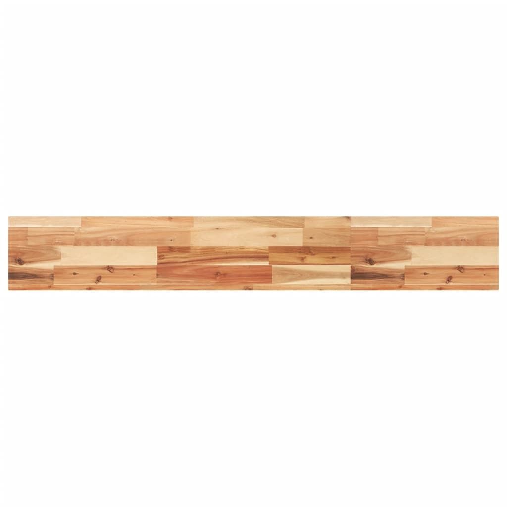 vidaXL Schweberegal 140x20x4 cm Ölbeschichtung Massivholz Akazie
