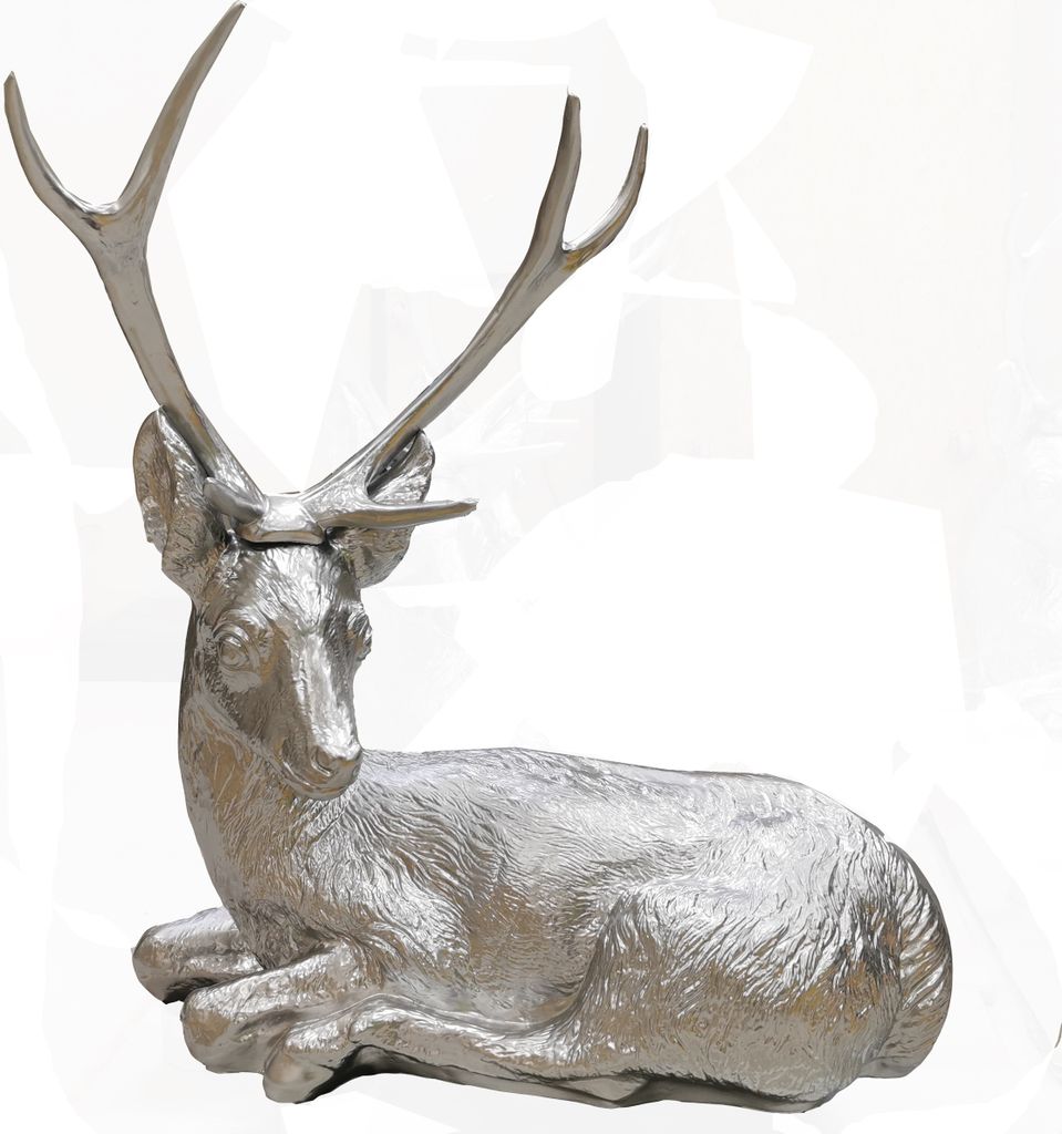 Designer Abstrakte Figur Moderne Figuren Dekoration Hirsch Garten Skulpturen neu