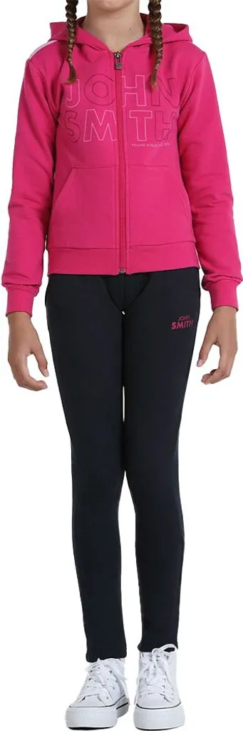 Ensemble de Sport Enfant Survêtement John Smith Binza Rose Taille 10 Ans