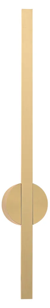 Applique murale dorée pour couloir et bureau LED TROY 6W blanc neutre