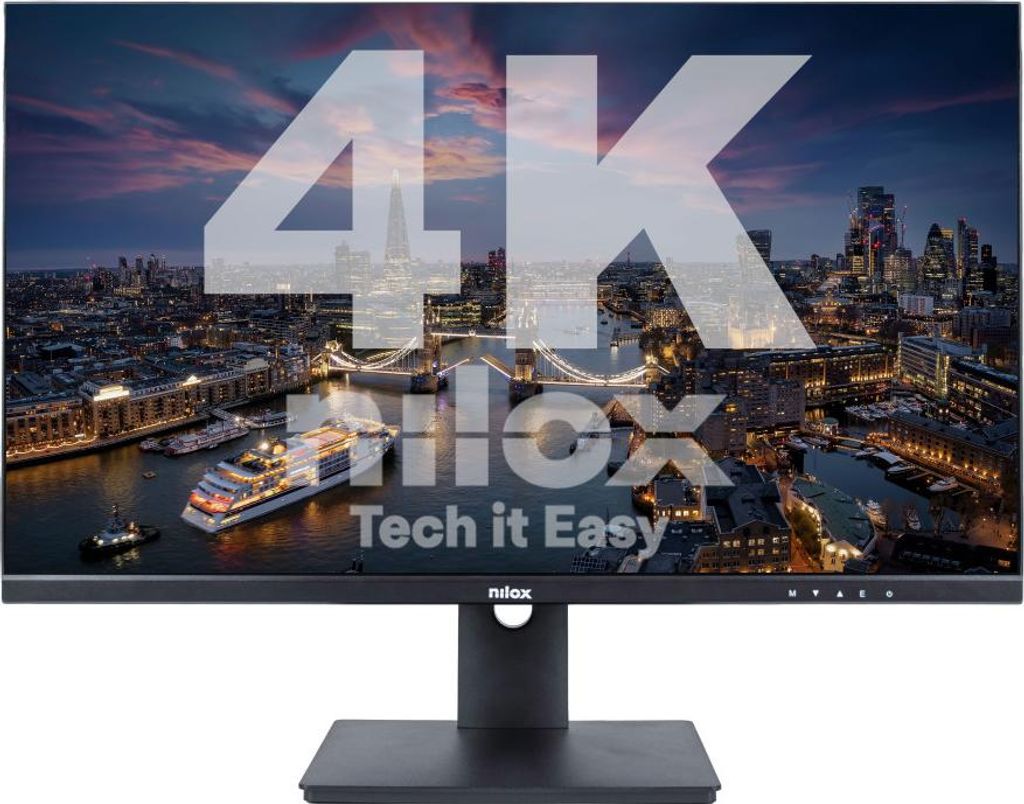 Nilox MONITOR 27" NXM274KD11 IPS 4K 350 2HDMI DP USB 5MS PC Produktbild 