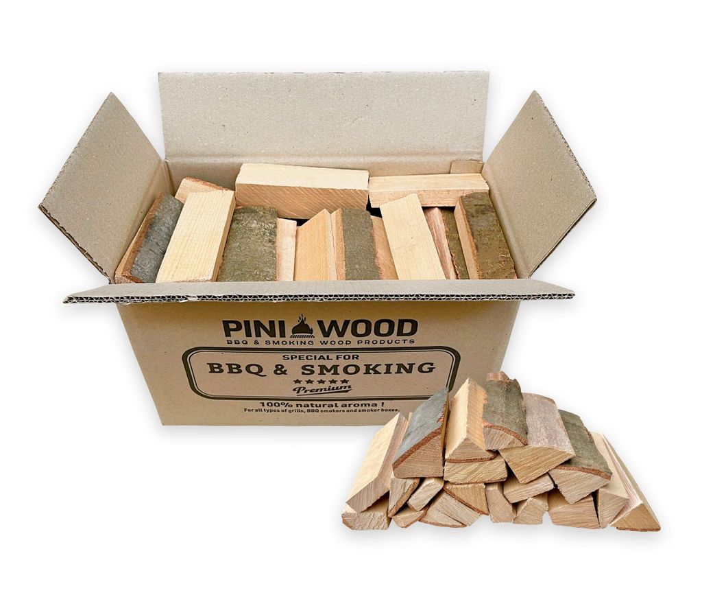 PINI Mini Brennholz Buche 15 cm getrocknet für tragbare Produktbild 