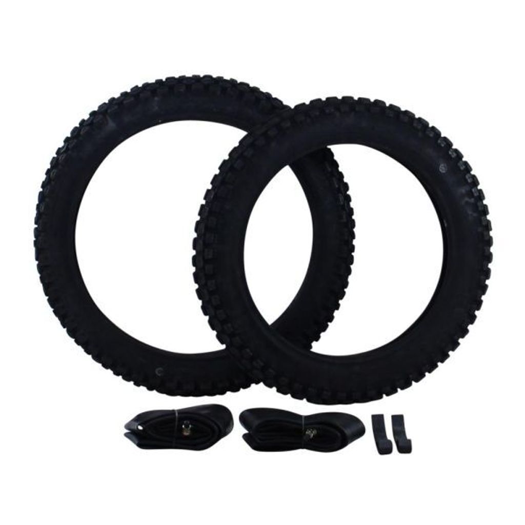 Reifen Set Enduro Motocross Kenda K270 2.75-18 42 P TT vorn + Kenda K262 3,00-16 43P TT hinten + Schlauch + Felgenband