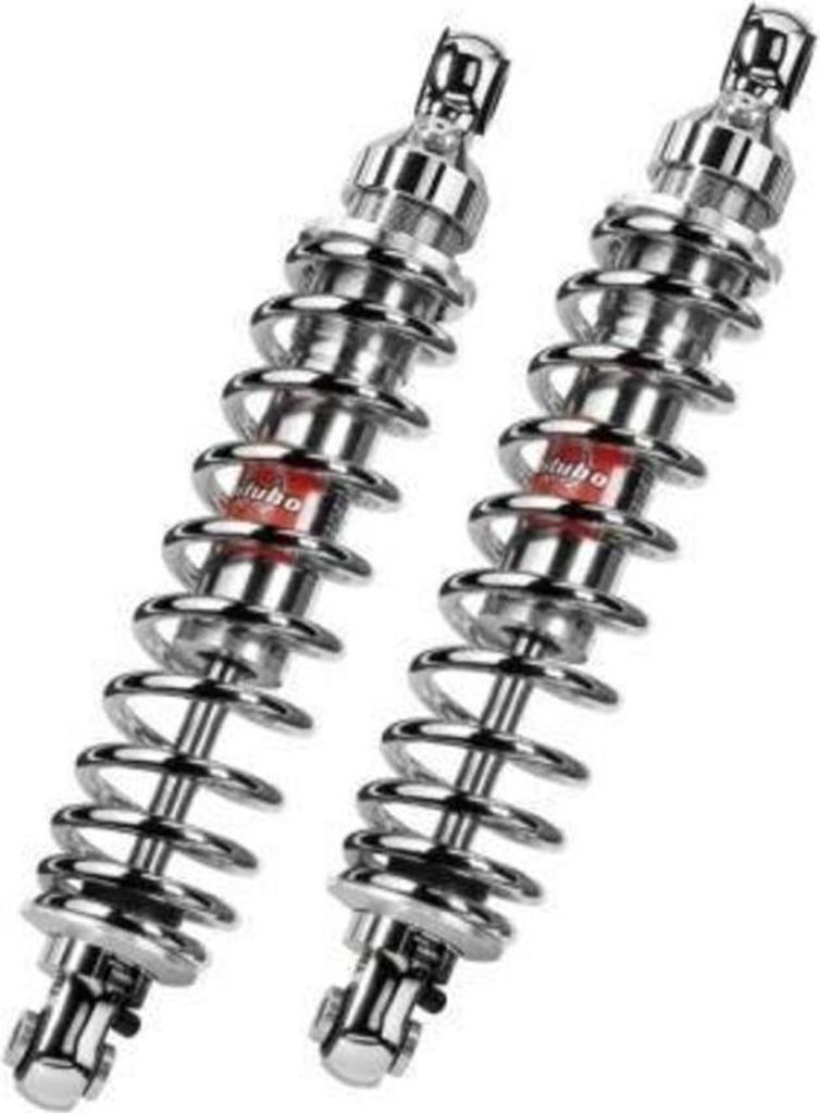 BITUBO WME43 Stoßdämpfer hinten - Chrom