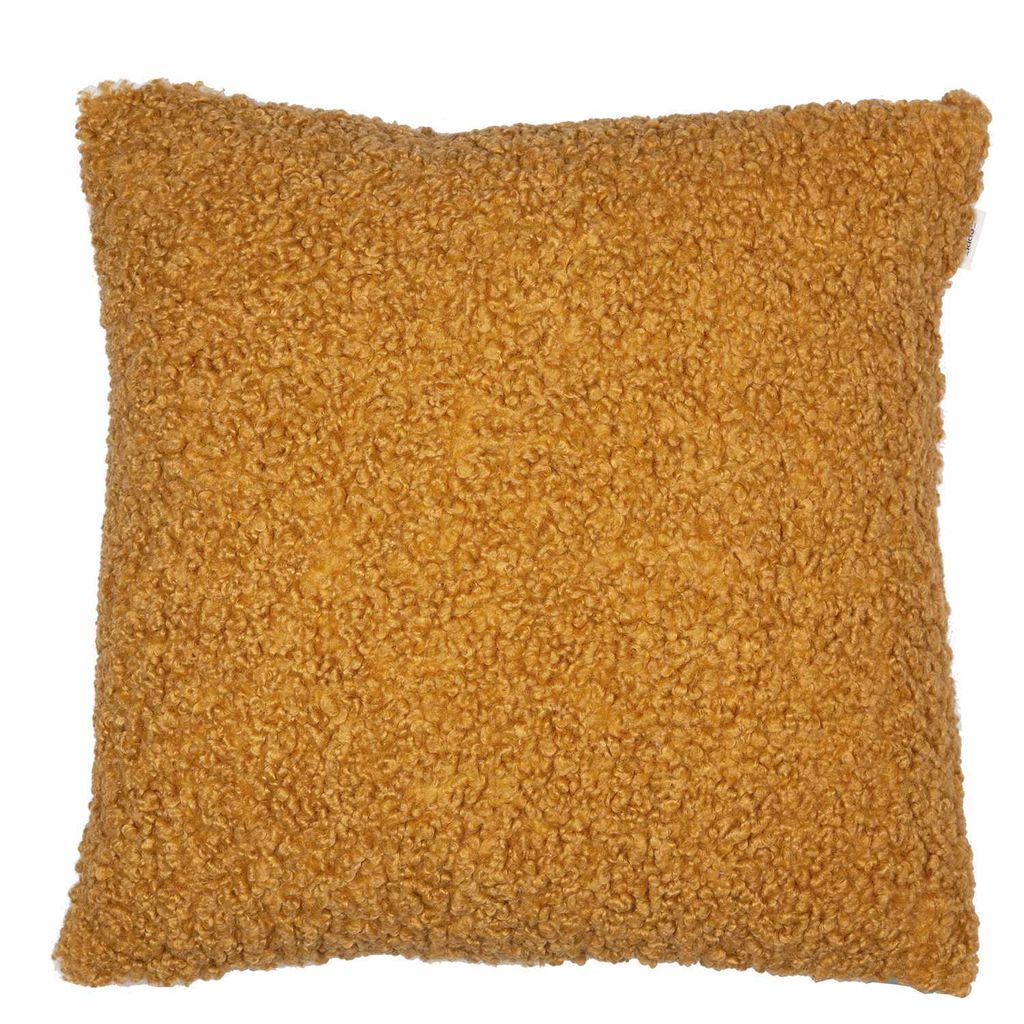 ESPRIT Kissenbezüge TEDDY Senf 45 x 45 cm Produktbild 