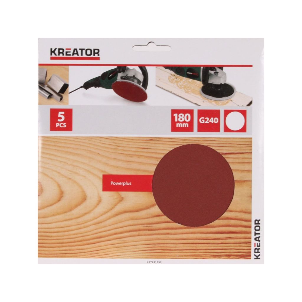 Schleifpapier K240 Ø 180 mm KRT231559