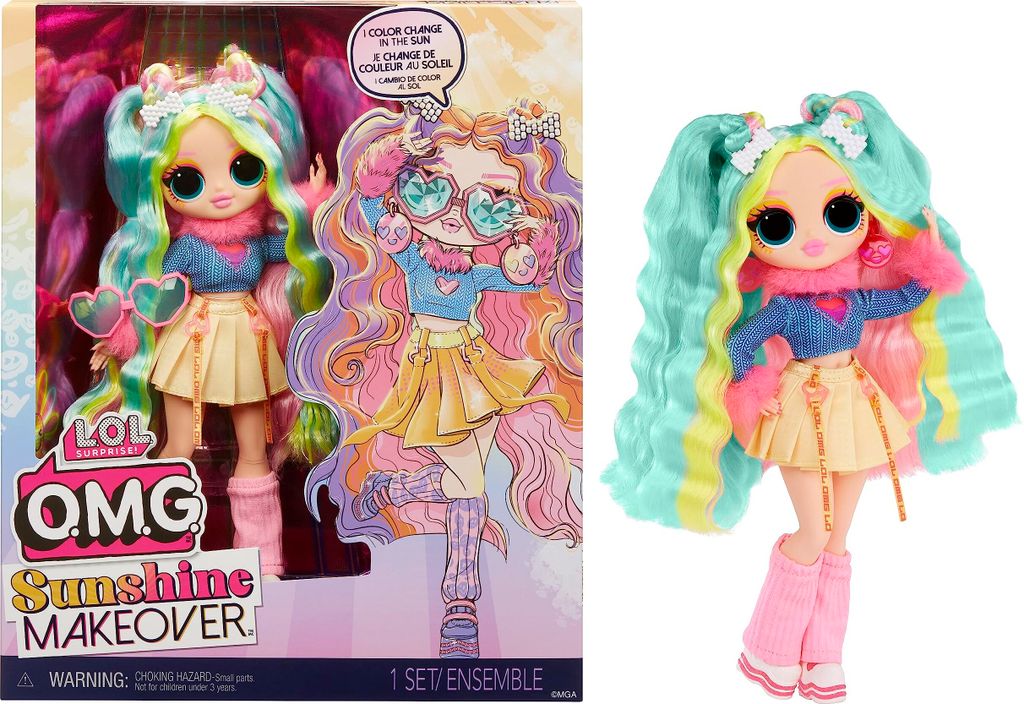 L.O.L. Surprise OMG Sunshine Makeover. Bubblegum DJ Produktbild 2