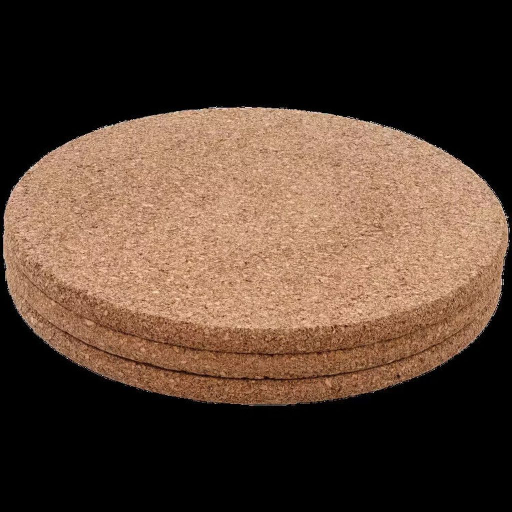 3 Stück Korkuntersetzer Topfuntersetzer rund 20cm, Produktbild 