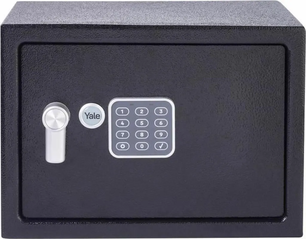 Coffre-fort Numérique Compact Yale 16,3L pour Documents et Valeurs