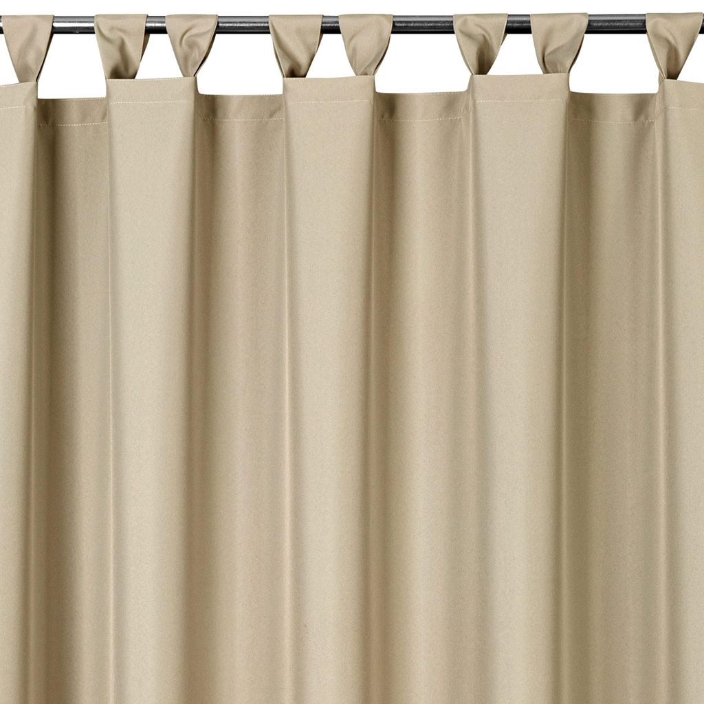 Eurofirany 423899, Durchscheinend, Beige, Einfarbig, Produktbild 