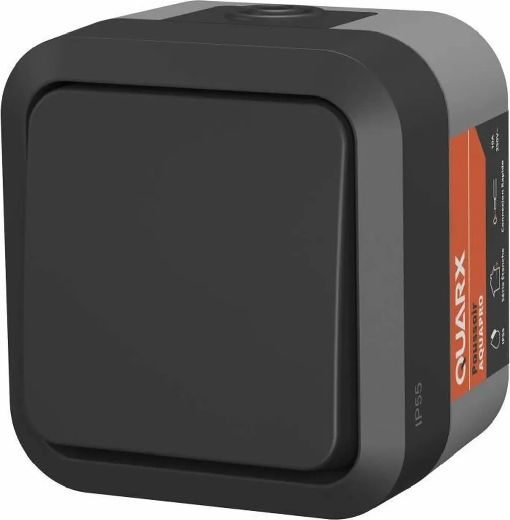 Interrupteur extérieur étanche Aqua Pro QUARX pour jardin et garage