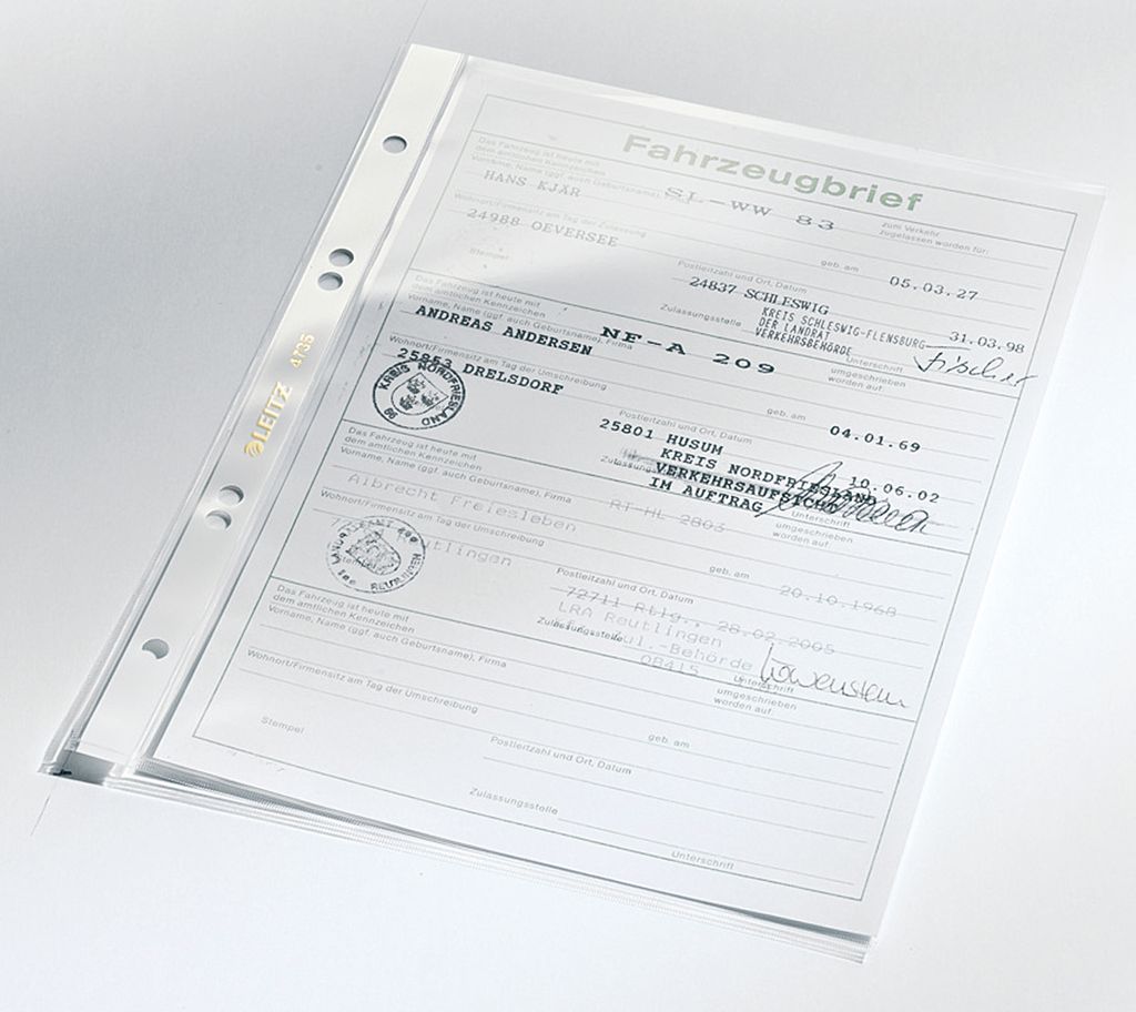 Leitz Prospekthülle Super Premium 47350000 A5 0,08mm tr 100 St./Pa