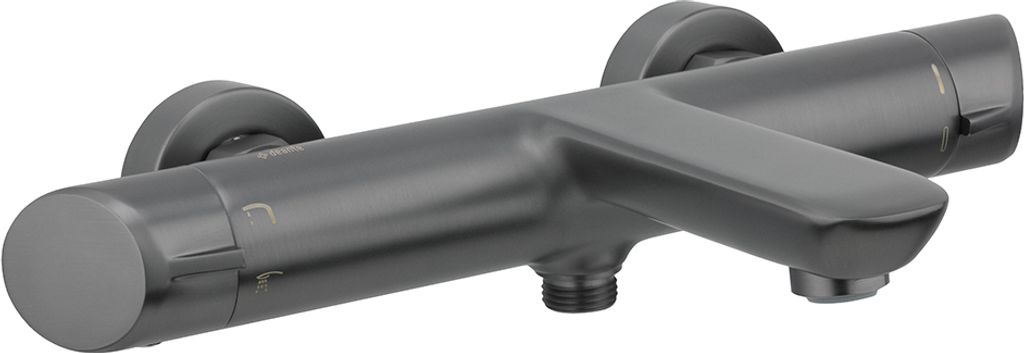 Wannenarmatur, Wandarmatur, Titanium, ARNIKA-30