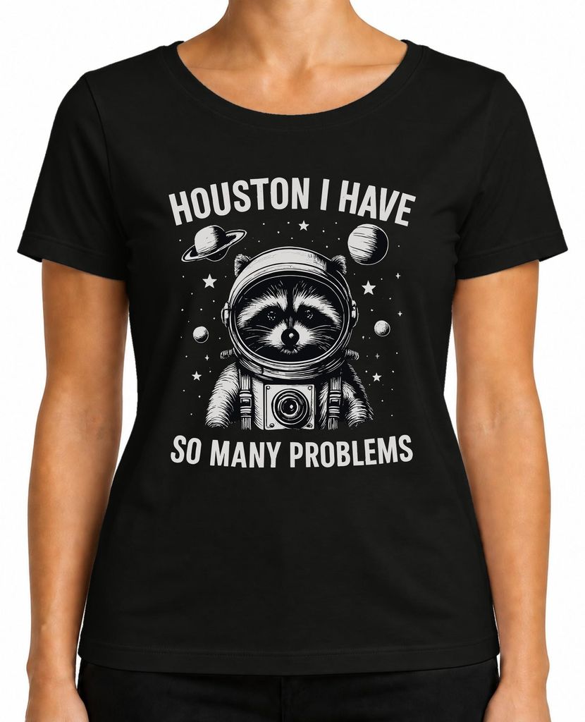 Houston Ho davvero tanti problemi Maglietta da donna Immagine del prodotto 
