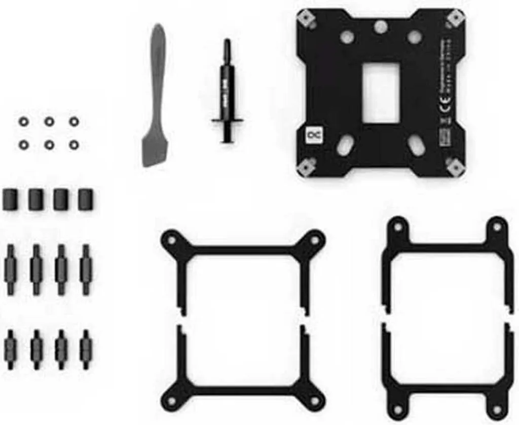 Refroidisseur CPU Blanc Alphacool Core 1 pour Gaming et Station Travail