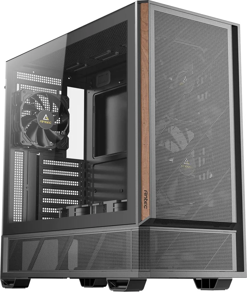 Antec P30 AIR Wood - Boîtier PC Flux d'Air Maximal et Finition Bois
