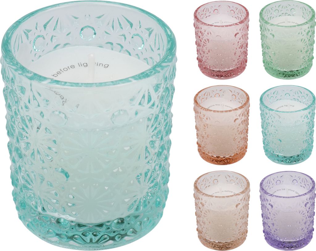 DUFTKERZE im Glas 1 Stück 6 Sorten unsortiert HC7900700 | 1
