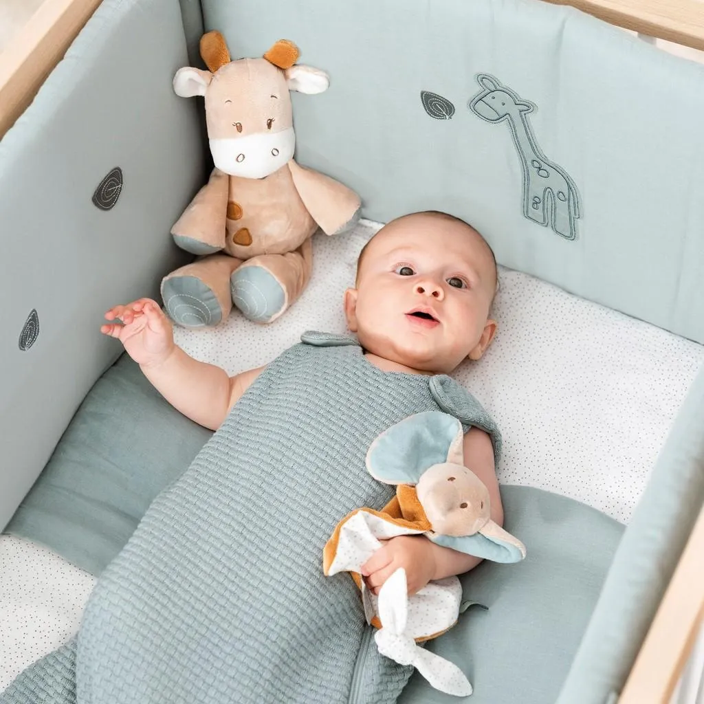 Accessoire sécurité lit bébé Nattou Axel & Luna gris 180x35x3 cm