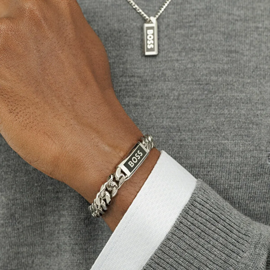 Kassy Emblem 1580679 Bracciale Acciaio Uomo | Stile Urbano 19cm