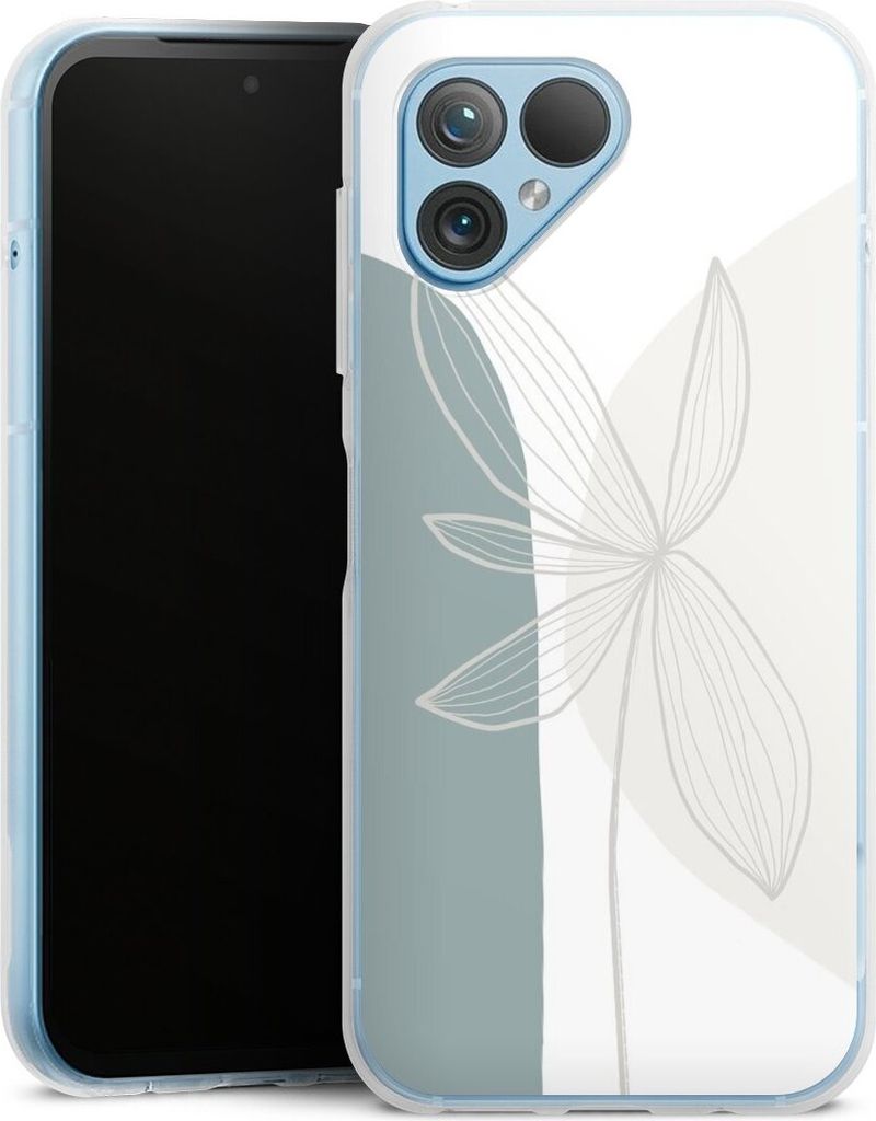 DeinDesign Handyhülle für Fairphone 5 Silikon Hülle Case Smartphone Schutzhülle Blume Boho Pastell