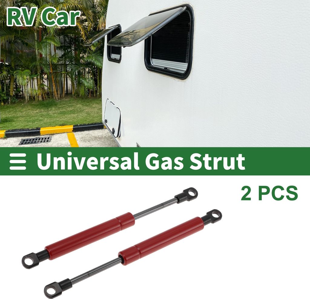 200mm/7.87" Gasdruckfedern 22lb/100N/10kg Gasfedern Rot Kohlenstoffstahl 2 Stk RV Auto Werkzeugkastendeckel Aufbewahrungsboxdeckel Schranktürdeckel
