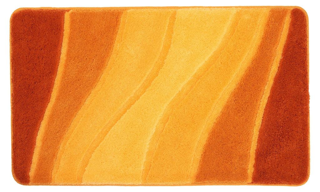 Kleine Wolke Badteppich OCEAN Safran 70 x 120 cm