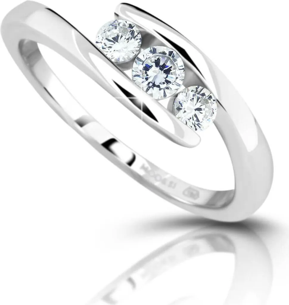 Anello Argento 925 e Zirconi M13075 - Misura 56 - Miglior Prezzo