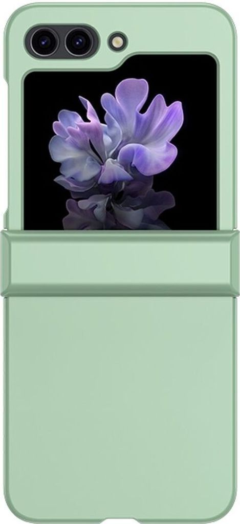 König Design Hülle kompatibel mit Samsung Galaxy Z Flip5 5G Kunststoff Soft Handyhülle - Handy Case Mintgrün