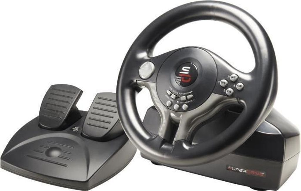 Subsonic SV200, Lenkrad + Pedale, Nintendo Switch, PC, Produktbild 