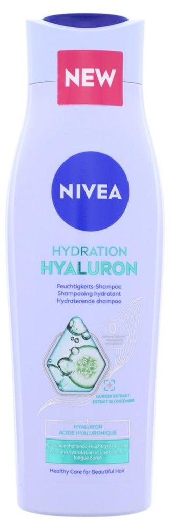 3 x NIVEA Hydration Hyaluron Feuchtigkeits Shampoo je 250ml Produktbild 