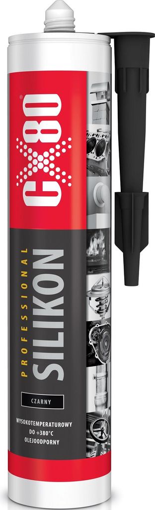 Silicone Professionale Nero Per Alte Temperature 310 Ml - Immagine del prodotto 