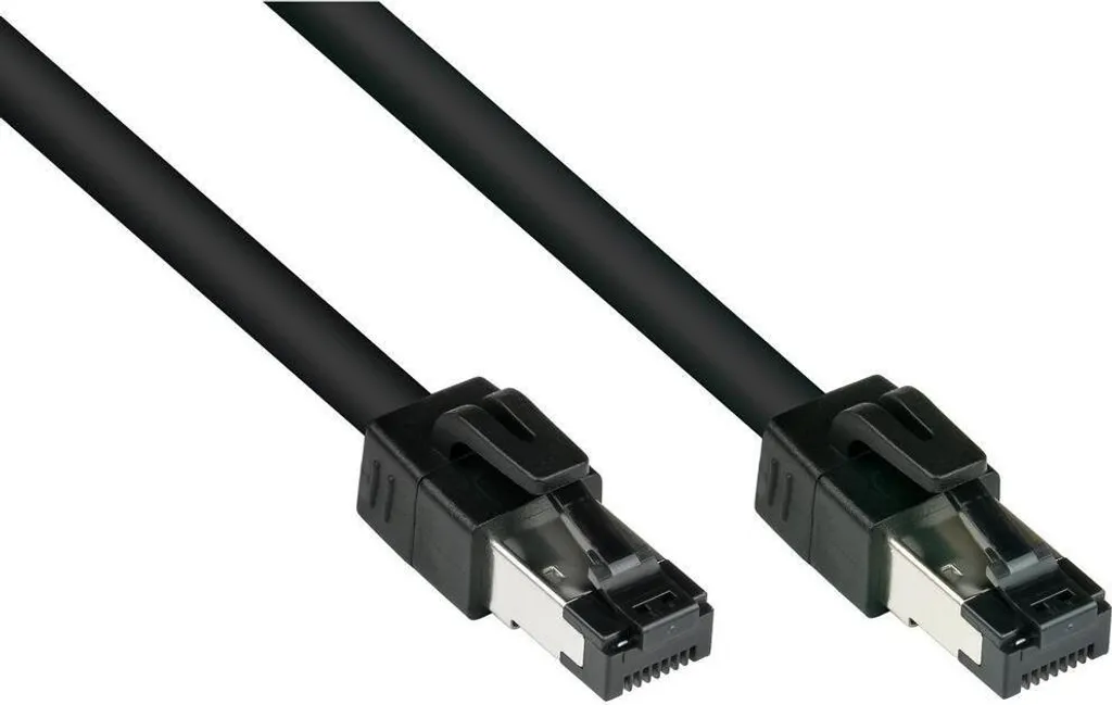 OFFERTA Cavo Alcasa 8080-005S Cat8.1 40Gbps 0.5m S/FTP Nero