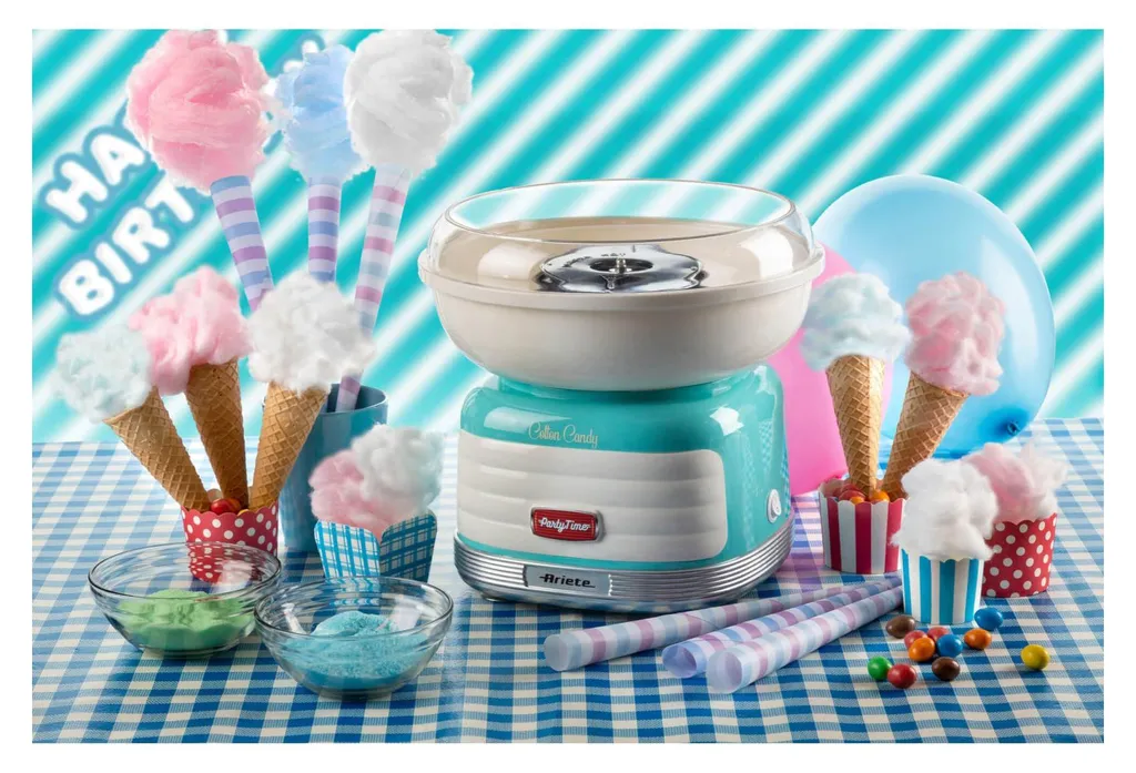 Machine à barbe à papa Ariete 2973/01 Party Time turquoise 450W - 11