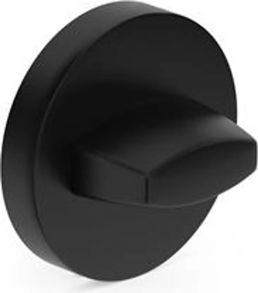 Bouton WC Noir pour rénovation de toilettes et salle de bain chic