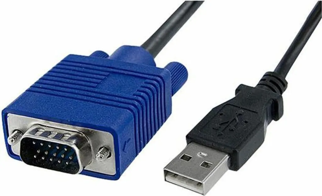 Accès BIOS sans Écran : Adaptateur Console KVM USB 2.0 pour Maintenance - 7