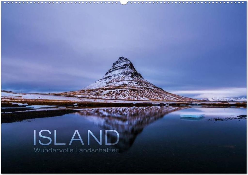 Island - Wundervolle Landschaften (Wandkalender 2026 DIN A2 quer), CALVENDO Monatskalender