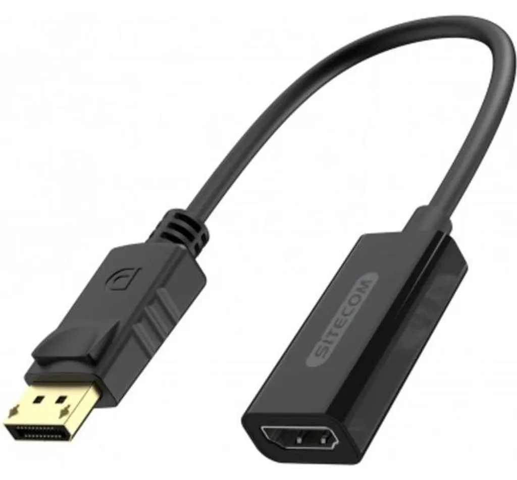 Adaptateur Sitecom CN-357 DisplayPort vers HDMI 0,1m Noir Haute Qualité