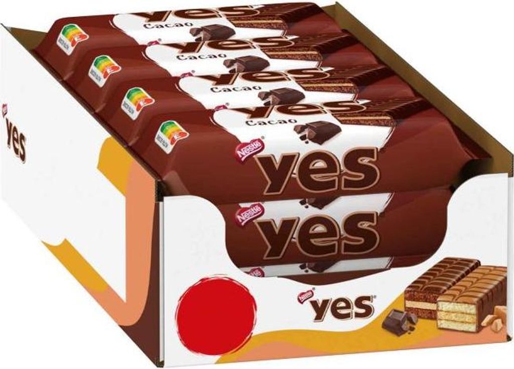 Nestlé Yes Cacao Kuchenriegel VPE (12x32g Packung) Produktbild 