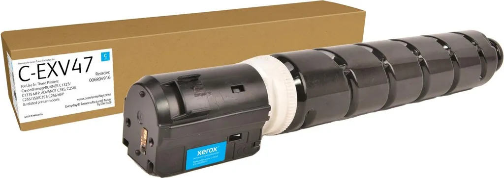 Xerox 006R04916 Toner Xerox rigenerato ogni giorno Canon C-EXV47 Ciano