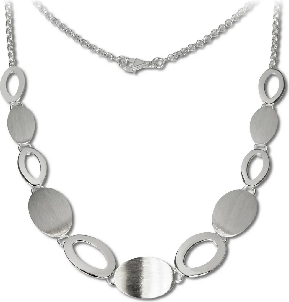 Bijou élégant : Collier femme SilverDream en argent mat 45cm SDK408