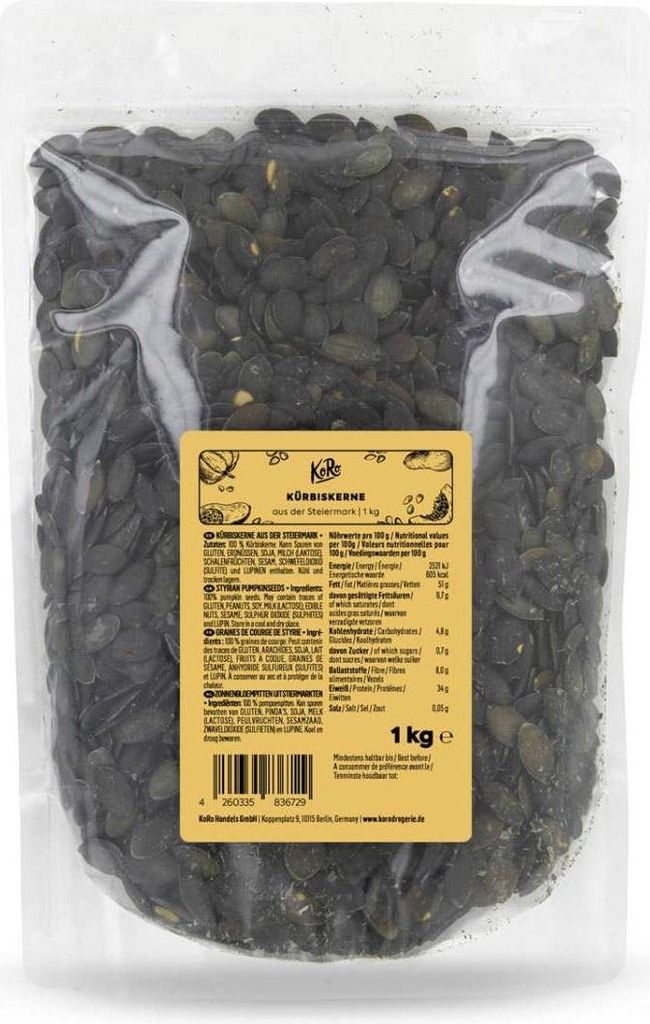 KoRo | Kürbiskerne aus der Steiermark 1 kg Produktbild 1
