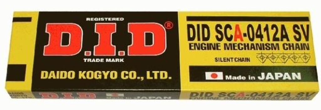 DID Kette SCA0412SV-140 für HONDA VTX für SUZUKI Produktbild 