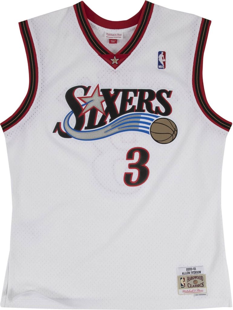 Mitchell & Ness NBA Swingman Jersey Philadelphia 76ers 2000-01 Allen Iverson white M