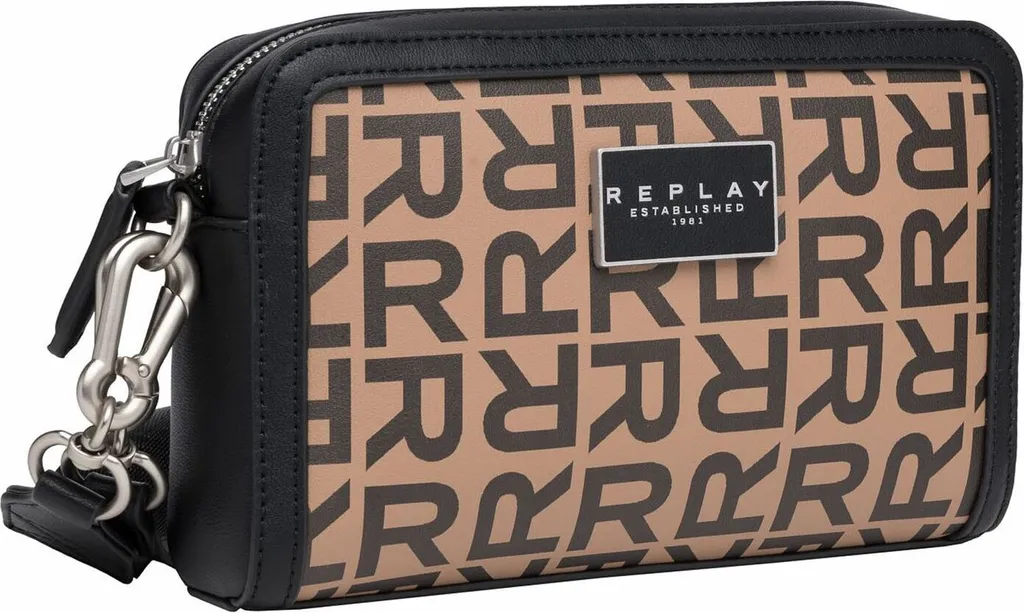 Recensione Borsa REPLAY Crossbody Pale Grey Brown - L'Eleganza del Nero